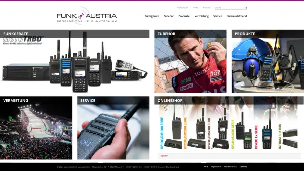 Website Screenshot: Funk Austria - Home: Funk Austria - Date: 2023-06-22 15:01:16