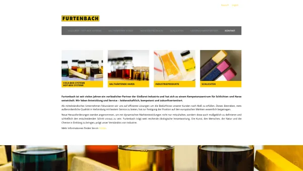 Website Screenshot: FURTENBACH GmbH - Home - Furtenbach GmbH - Date: 2023-06-14 10:40:00