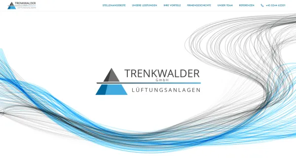 Website Screenshot: Ing. Gerhard Trenkwalder GT Trenkwalder GmbH Jenbach - Trenkwalder GmbH - Date: 2023-06-14 10:40:00