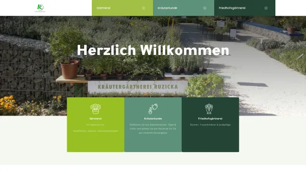 Website Screenshot: Gartenbau Martin Ruzicka - Home - Gärtnerei Ruzicka - Date: 2023-06-15 16:02:34