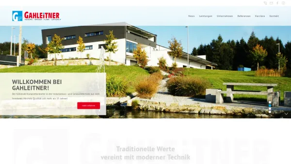 Website Screenshot: Steuerkanzlei Gahleitner - Gahleitner Installationen GmbH - Date: 2023-06-22 15:01:20