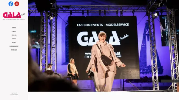 Website Screenshot: Iris Walser OEG - Home :: Gala shows & models - Date: 2023-06-14 10:40:03