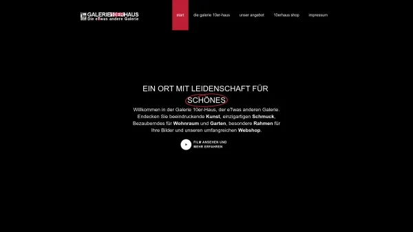 Website Screenshot: Martina Galerie 10er-Haus - Galerie 10er-Haus - Date: 2023-06-22 15:01:20