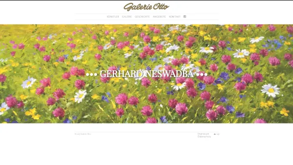 Website Screenshot: Galerie Otto Wien - Galerie Otto - Date: 2023-06-14 10:40:03