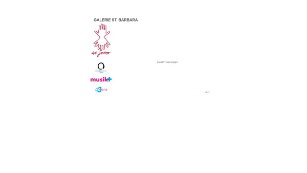 Website Screenshot: GALERIE ST. BARBARA - Galerie_St_Barbara I home - Date: 2023-06-22 15:01:20