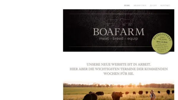 Website Screenshot: BOAFARM Wintereder Zehetner Ges.n.b.R. - BOAFARM - Date: 2023-06-14 10:37:21