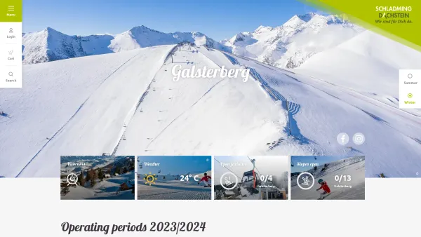 Website Screenshot: Das Familien Skigebiet Galsterbergalm in der Steiermark/Austria präsentiert seine Leistungen für einen unvergesslichen Winterurlau - Galsterberg | Schladming-Dachstein - Date: 2023-06-22 15:01:20
