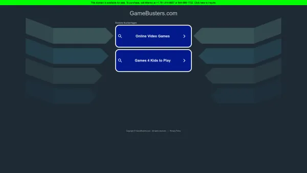 Website Screenshot: UBISOFT Warenhandels Gamebusters UBI Soft - Date: 2023-06-22 15:11:40