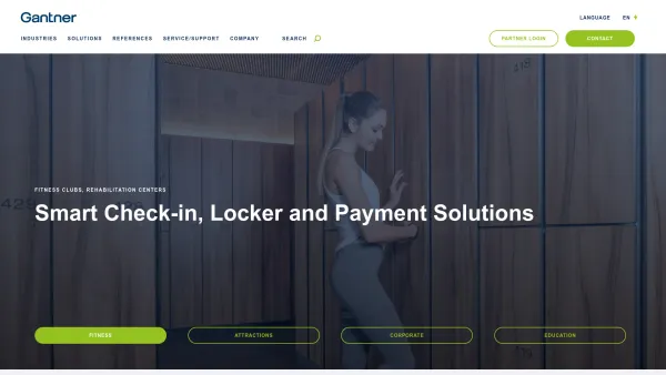 Website Screenshot: GANTNER Electronic GmbH - GANTNER – Access control, electronic locking, cashless payment & ticketing - Date: 2023-06-15 16:02:34