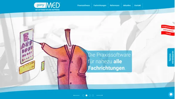 Website Screenshot: Schachner & Schlemmer Gesellschaft m.b.H. - ganyMED - Die Software für Ihre Arztpraxis in Österreich - Date: 2023-06-22 15:13:34