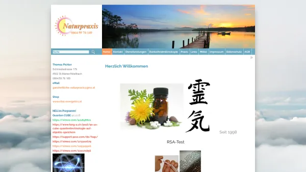 Website Screenshot: Ganzheitliche Naturpraxis Pichler - Ganzheitliche Naturpraxis - Home - Date: 2023-06-14 10:37:55