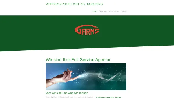Website Screenshot: Mag. Klaus Garms GmbH - Full Service Agentur - Firma Mag. Klaus Garms - Date: 2023-06-22 15:13:34