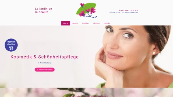 Website Screenshot: Sonja Axmann KosmetikerKosmetik Schönheit Wohlfühlen 13. Bezirk Wien Phytomer - Kosmetik & Schönheitspflege in Wien Hietzing - Date: 2023-06-15 16:02:34