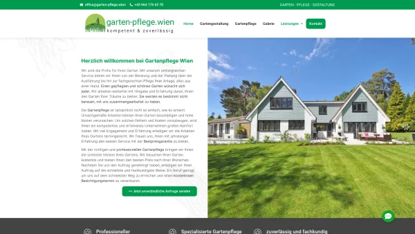 Website Screenshot: Gartenpflege - Gartenpflege Wien und Umgebung - Gartenpflege vom Fachmann - Date: 2023-06-26 10:26:19