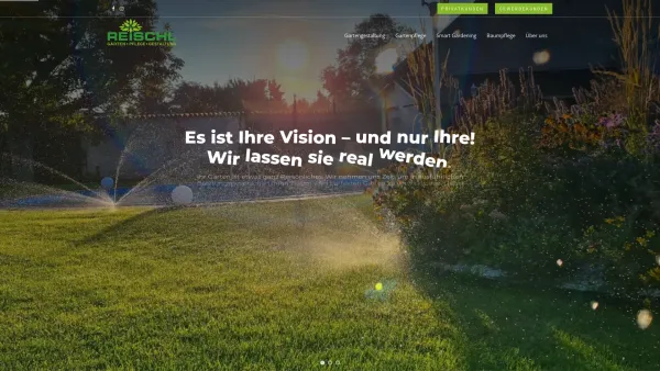 Website Screenshot: Ing.Reischl GmbH - Startseite - Garten Reischl - Date: 2023-06-14 10:40:03