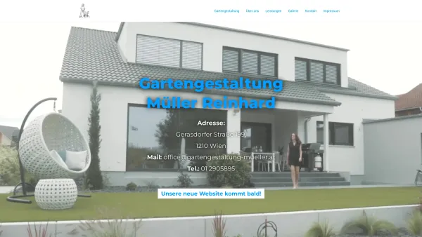 Website Screenshot: Reinhard Gartengestaltung Müller - Gartengestaltung Müller - Date: 2023-06-22 15:01:24