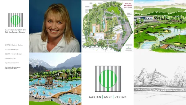 Website Screenshot: Garten-Golf-Design Dipl Ing Barbara Dipl.Ing. Barabara Eisserer Garten Golf Design - Garten|Golf|Design - Dipl.-Ing. Barbara Eisserer - Date: 2023-06-22 15:01:24