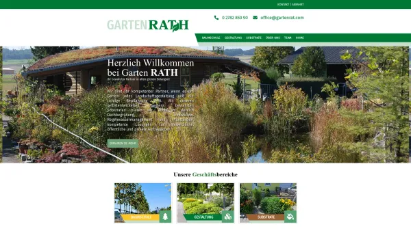 Website Screenshot: Anton Gärtnerei und Gartengestaltung Rath - Gärtnerei und Gartengestaltung Rath - Date: 2023-06-22 15:01:24