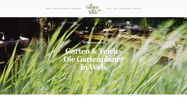 Website Screenshot: Leben mit Natur GmbH gartenundteich - Garten&Teich Wels - Date: 2023-06-22 15:01:24