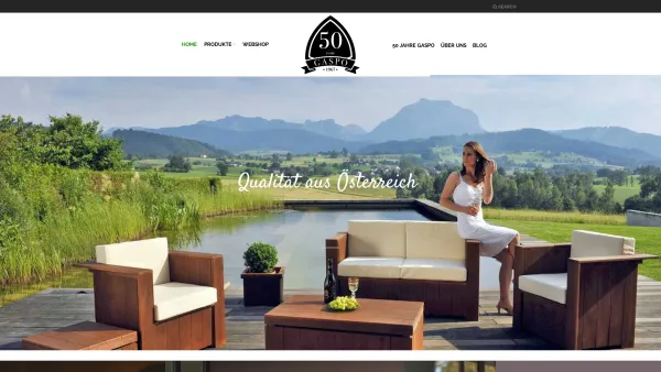 Website Screenshot: GASPO Sportartikel und Gartenmöbel GmbH - Home Furniture - Gaspo - Date: 2023-06-22 15:01:25