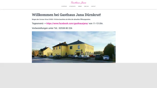 Website Screenshot: Cafe & Restaurant Gasthaus Jana Knapkova Dürnkrut - Restaurant Gasthaus Jana Dürnkrut – Österreichische und Böhmische Spezialitäten - Date: 2023-06-22 15:01:25
