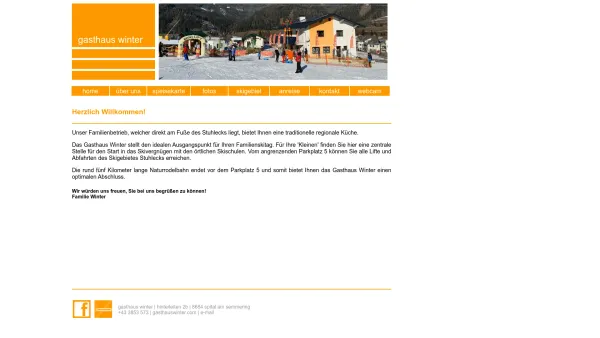 Website Screenshot: HerzlichGasthaus Winter - Gasthaus Winter - Date: 2023-06-14 10:40:03