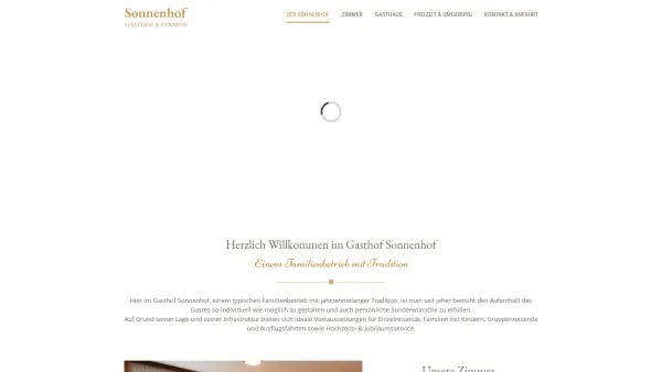 Website Screenshot: Gasthof Sonnenhof*** - Gasthof & Pension Sonnenhof in Oberwang - Herzlich Willkommen - Date: 2023-06-22 15:11:47