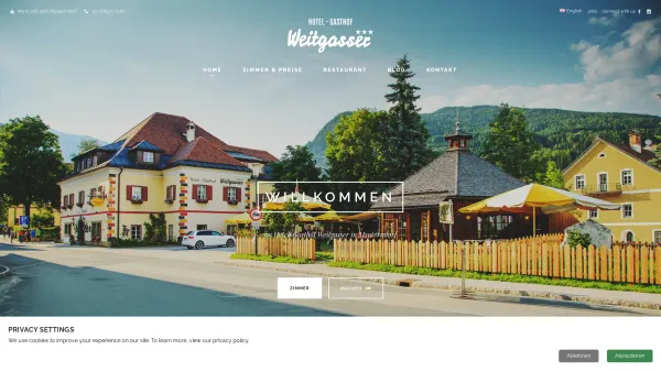 Website Screenshot: Hotel-Gasthof Weitgasser - Hotel Gasthof Weitgasser | in Mauterndorf im Lungau - Date: 2023-06-14 10:40:06