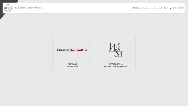 Website Screenshot: GastroConsult.at Tourismusmanagement - GastroConsult.at Tourismusmanagement - Date: 2023-06-22 15:01:28