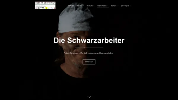 Website Screenshot: EDV Gehringer Wels - dieSchwarzarbeiter.at – Robert Gehringer – öffentlich zugelassener Rauchfangkehrer. - Date: 2023-06-22 15:15:47