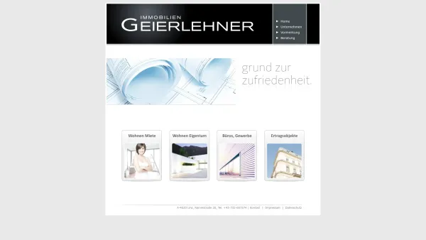 Website Screenshot: Immobilien Geierlehner GmbH - immobilien geierlehner | willkommen - Date: 2023-06-22 15:15:48