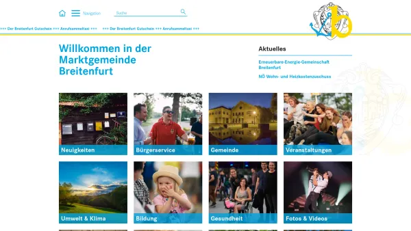 Website Screenshot: Gemeindeamt d Marktgemeinde Breitenfurt bei Marktgemeinde Breitenfurt - Breitenfurt bei Wien - Date: 2023-06-14 10:40:06