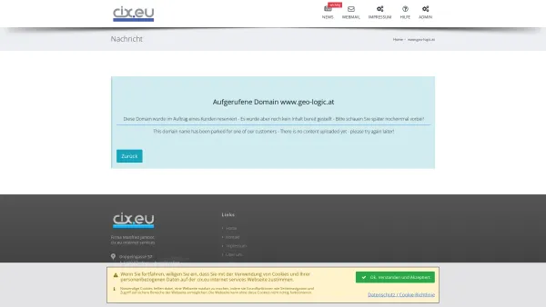 Website Screenshot: GeoLogic Technisches Büro für Geologie GmbH - viennacix internet services - Date: 2023-06-14 10:40:07