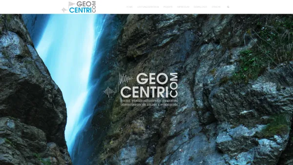 Website Screenshot: GEOCENTRICOM techn Büro f Geologie Hydrogeologie u G E O C E N T R I C O M - Deutsch - Date: 2023-06-14 10:40:07