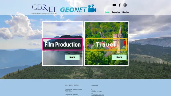 Website Screenshot: GEONET destination management GmbH - GEONET GmbH |日本人による ヨーロッパでの撮影コーディネート、旅行コーディネート - Date: 2023-06-22 15:01:32