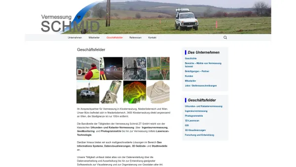 Website Screenshot: Vermessung Schmid ZT-GmbH - Vermessung Schmid - Date: 2023-06-22 15:01:32