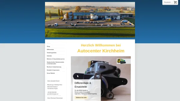 Website Screenshot: KFZ Handel Gerald Reich - Autocenter Kirchheim - Home - Date: 2023-06-22 15:15:48