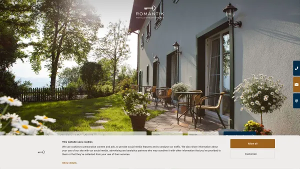 Website Screenshot: Gersbergalm Hotelbetriebsgesellschaft m.b.H. - Romantik Hotel Die Gersberg Alm in Salzburg buchen - Date: 2023-06-14 16:35:30