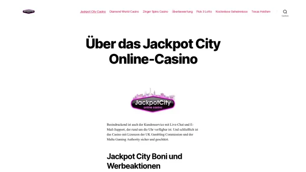 Website Screenshot: Gespanntechnik Öttl KG - Über das Jackpot City Online-Casino - gespanntechnik.at - Date: 2023-06-15 16:02:34