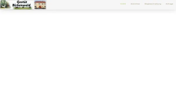 Website Screenshot: Gestüt Birkenwald - Gestüt Birkenwald - Date: 2023-06-15 16:02:34