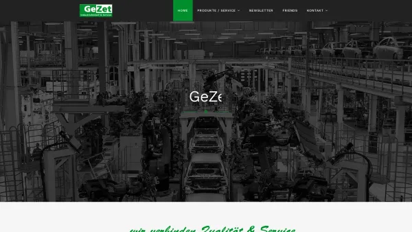 Website Screenshot: GeZet Industriebedarf & Service - HOME - GeZet Industriebedarf & Service - Oberndorf in Tirol - Date: 2023-06-14 10:40:10