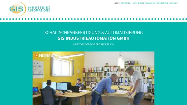 Website Screenshot: GIS-Industrieautomation GmbH - GIS Industrieautomation: Automatisierung & Schaltschrankfertigung | Herzogsdorf - Date: 2023-06-22 15:13:38