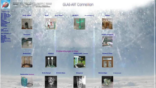Website Screenshot: Glas-Art ConneXion - Glas-Art Kunst und Design - Date: 2023-06-22 15:01:41