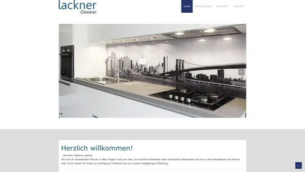 Website Screenshot: Horst Kunstglaserei - Glaserei Lackner - Date: 2023-06-22 15:01:41