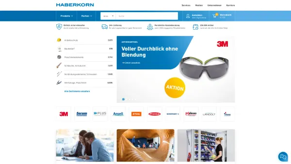 Website Screenshot: Ernst Glogar Gesellschaft m.b.H. - Industriebedarf - Haberkorn Online-Shop - Date: 2023-06-14 10:37:29