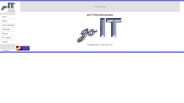 Website Screenshot: goit.at goIT E-Dienstleistungen goIT Design goIT Computerservice goIT Netzwerktechnik - goit.at - goIT E-Dienstleistungen - goIT Design - goIT Computerservice - goIT Netzwerktechnik - Date: 2023-06-22 15:01:45