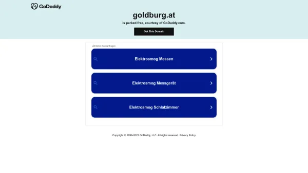 Website Screenshot: Goldburg - Date: 2023-06-14 10:36:56