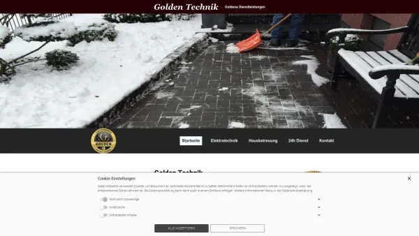 Website Screenshot: Golden Technik - Golden Technik Wien - Date: 2023-06-22 15:11:56