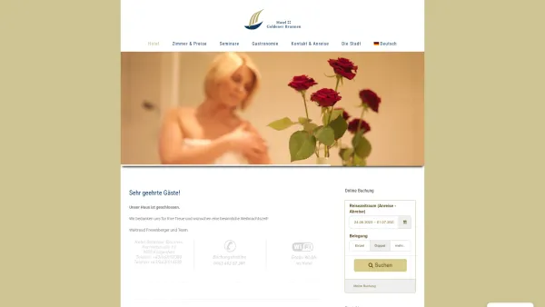 Website Screenshot: Hotel Goldener Brunnen **** - Goldener Brunnen – Hotel Goldener Brunnen – Ihr Zuhause auf Reisen - Date: 2023-06-22 15:11:56