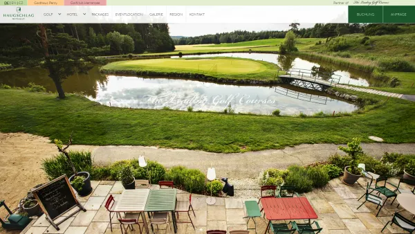 Website Screenshot: Golfresort Haugschlag, Golfclub Haugschlag-Waldviertel - Home - Date: 2023-06-22 15:21:08